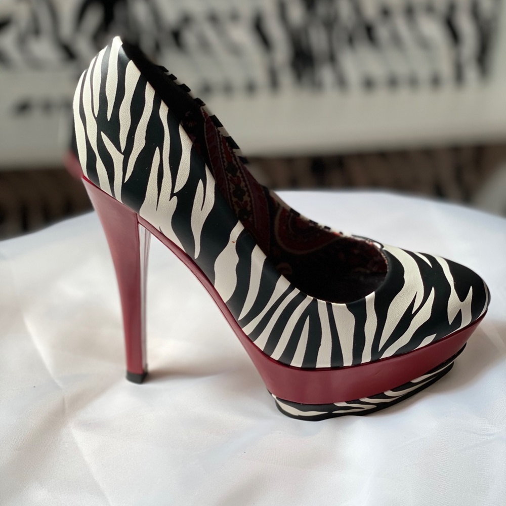 Zebra Print Stilettos